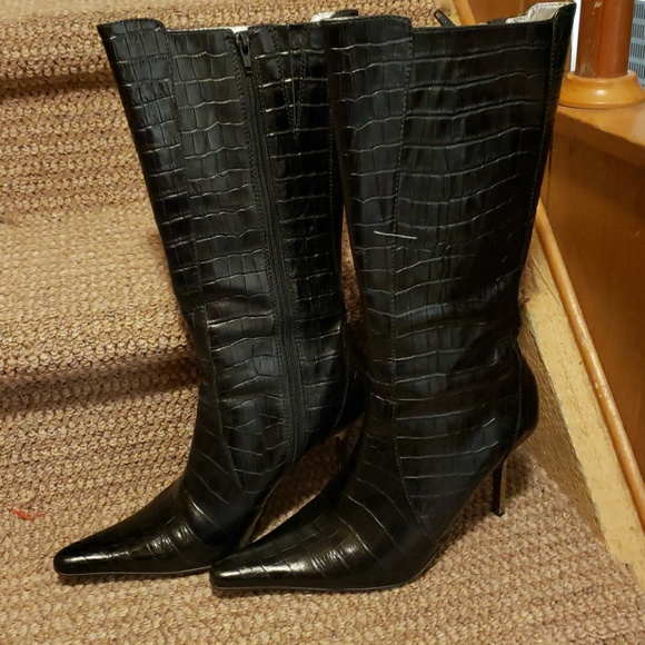 Steve Madden Sexy Real Leather Boots - Picture 2 of 3